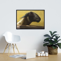 Framed 24 x 36 - Young ram