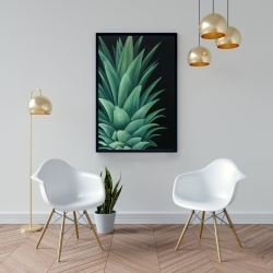 Encadré 24 x 36 - Feuilles d'ananas