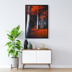 Framed 24 x 36 - Mysterious forest