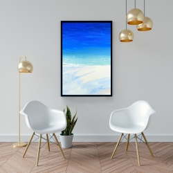 Encadré 24 x 36 - Vue satellite de l'océan