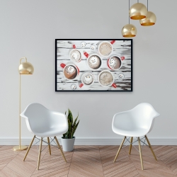 Encadré 24 x 36 - Chocolat chaud du temps des fêtes
