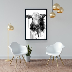 Encadré 24 x 36 - Vache jersey