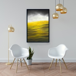 Framed 24 x 36 - Yellow hill