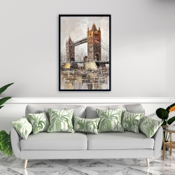 Framed 24 x 36 - London tower bridge