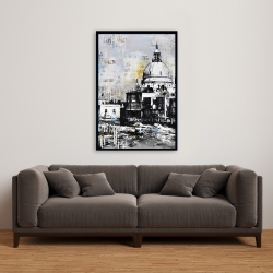 Framed 24 x 36 - Basilica of santa maria della salute