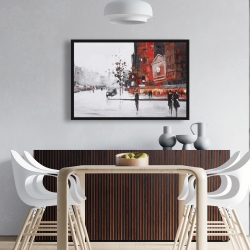 Encadré 24 x 36 - Scène de rue classique