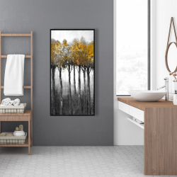 Framed 24 x 48 - Illuminated forest