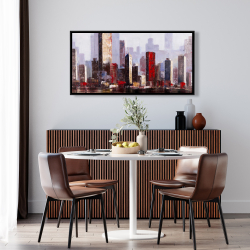 Encadré 24 x 48 - Ville style industrielle