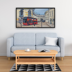 Framed 24 x 48 - Piccadilly circus of london