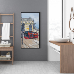 Framed 24 x 48 - Piccadilly circus of london