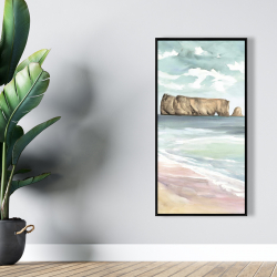 Framed 24 x 48 - Rocher percé
