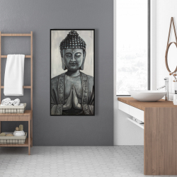 Framed 24 x 48 - Buddha