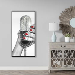 Framed 24 x 48 - Sing your life