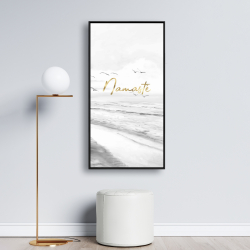 Framed 24 x 48 - Namaste