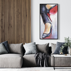 Framed 24 x 48 - Crossed legs and high heels