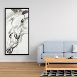 Encadré 24 x 48 - Inséparables