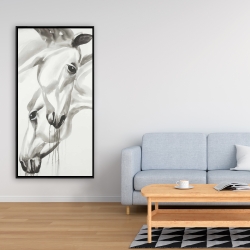 Framed 24 x 48 - Inseparables