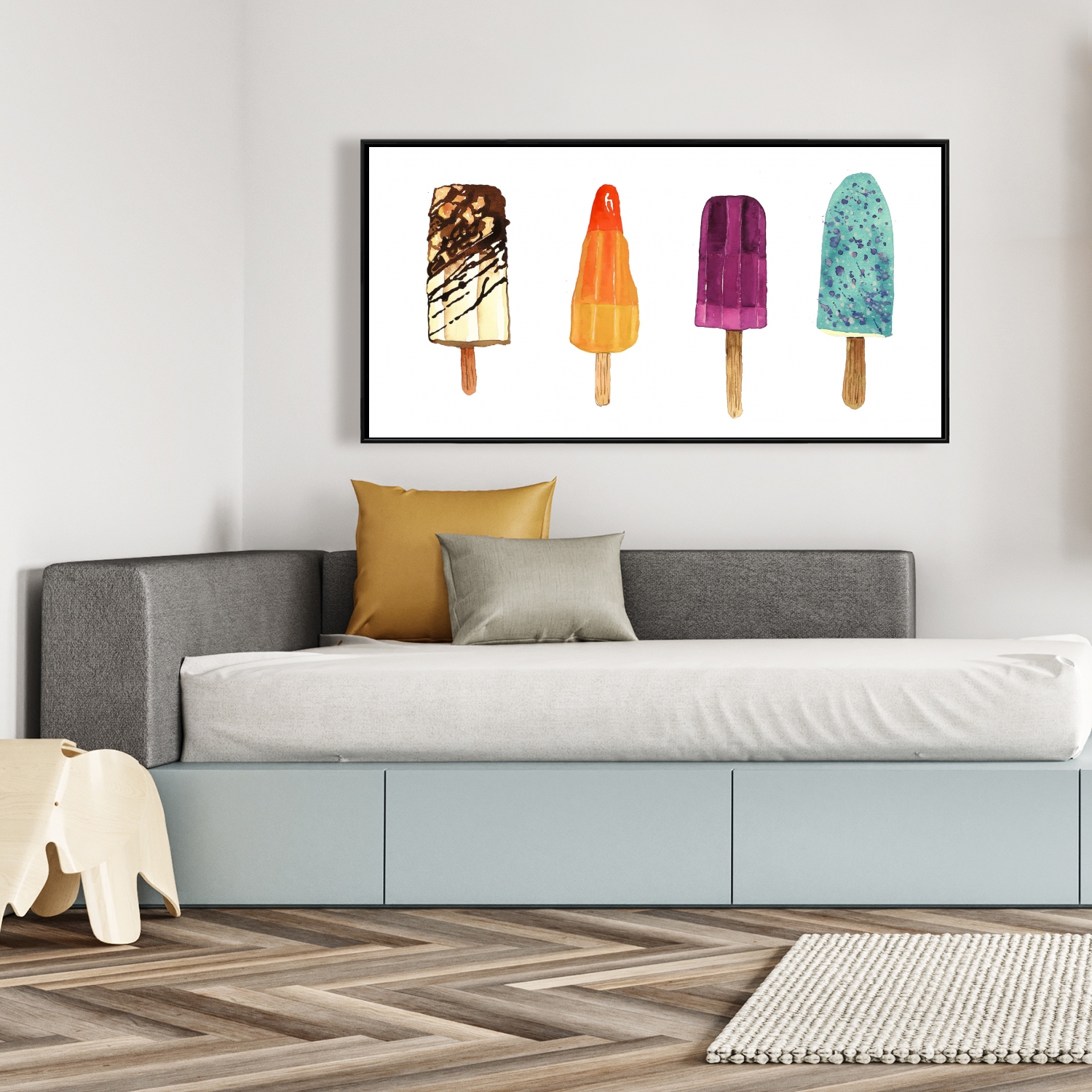 Framed 24 x 48 - Iced lollipop