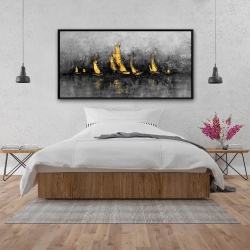 Encadré 24 x 48 - Voiliers d'or