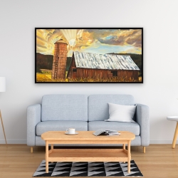 Framed 24 x 48 - Hay barn