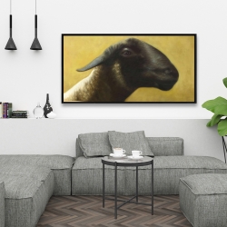 Framed 24 x 48 - Young ram