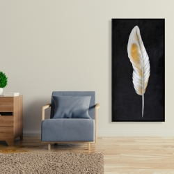 Encadré 24 x 48 - Plume