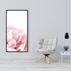Framed 24 x 48 - Peony flower dream