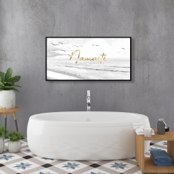 Framed 24 x 48 - Namaste