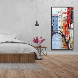 Framed 24 x 48 - The grand canal venice