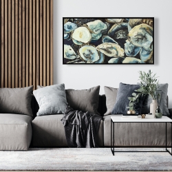 Encadré 24 x 48 - Coquilles d'huîtres