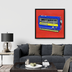 Encadré 36 x 36 - Alarme radio rétro