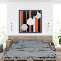 Framed 36 x 36 - The circles