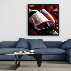 Framed 36 x 36 - Over the bottle