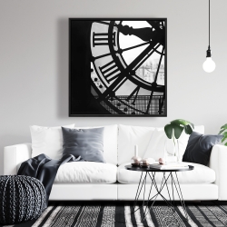 Encadré 36 x 36 - Horloge au musée d'orsay