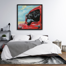 Framed 36 x 36 - Travel buddy