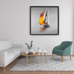 Encadré 36 x 36 - Voile