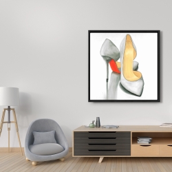 Framed 36 x 36 - High heel ready to wear