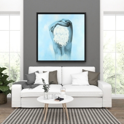 Framed 36 x 36 - Sweet woman