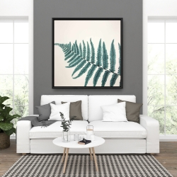 Framed 36 x 36 - Beautiful fern