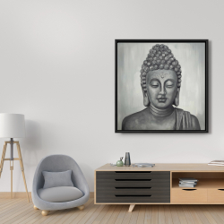Framed 36 x 36 - Spiritual buddha