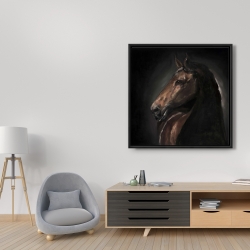 Framed 36 x 36 - Spirit the horse