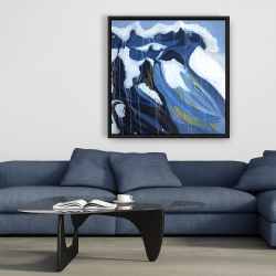 Framed 36 x 36 - Wave in motion
