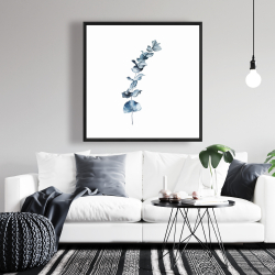 Encadré 36 x 36 - Feuilles d'eucalyptus bleu