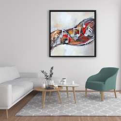 Framed 36 x 36 - Abstract serenade