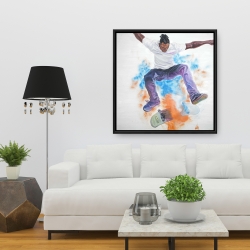 Framed 36 x 36 - Skater