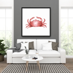 Framed 36 x 36 - Crab