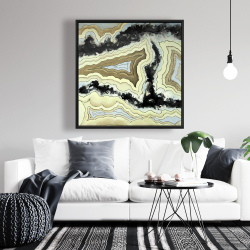 Encadré 36 x 36 - Agate en dentelle