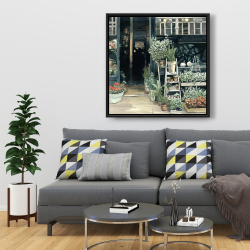 Framed 36 x 36 - Plants shop