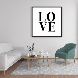 Encadré 36 x 36 - Love