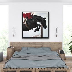 Framed 36 x 36 - Riding competition